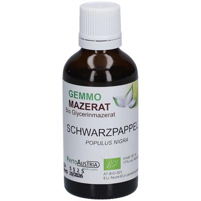 Gemmo Mazerat BIO Sw.pappel 50 ml Tropfen zum Einnehmen Image