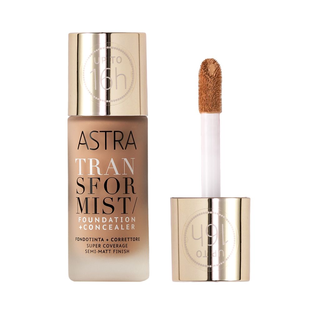 ASTRA Make-UP Transformist - Fondotinta + Correttore Tonalità 4N 1 pz