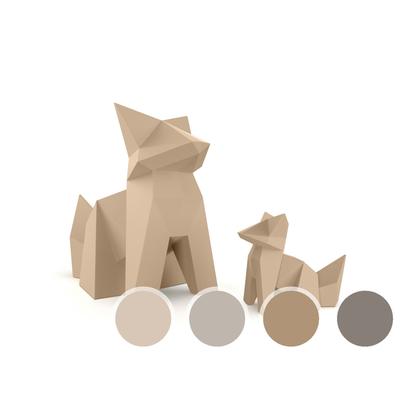 Vondom »Kitsune & Kokitsune« Origami Figur groß / Lackiert Hochglanz / Ecru 3103 Image