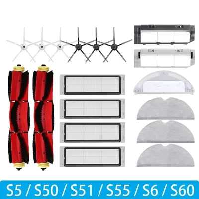 Für roborock s5 s50 s51 s55 s6 s60 s6 reines staubsauger zubehör hepa filter mop tuch seite haupt Image