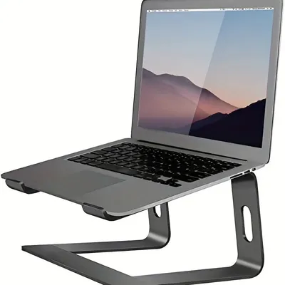 Vertical Laptop Stand Ergonomic Aluminum Laptop Computer Stand Laptop Riser Notebook Holder Stand