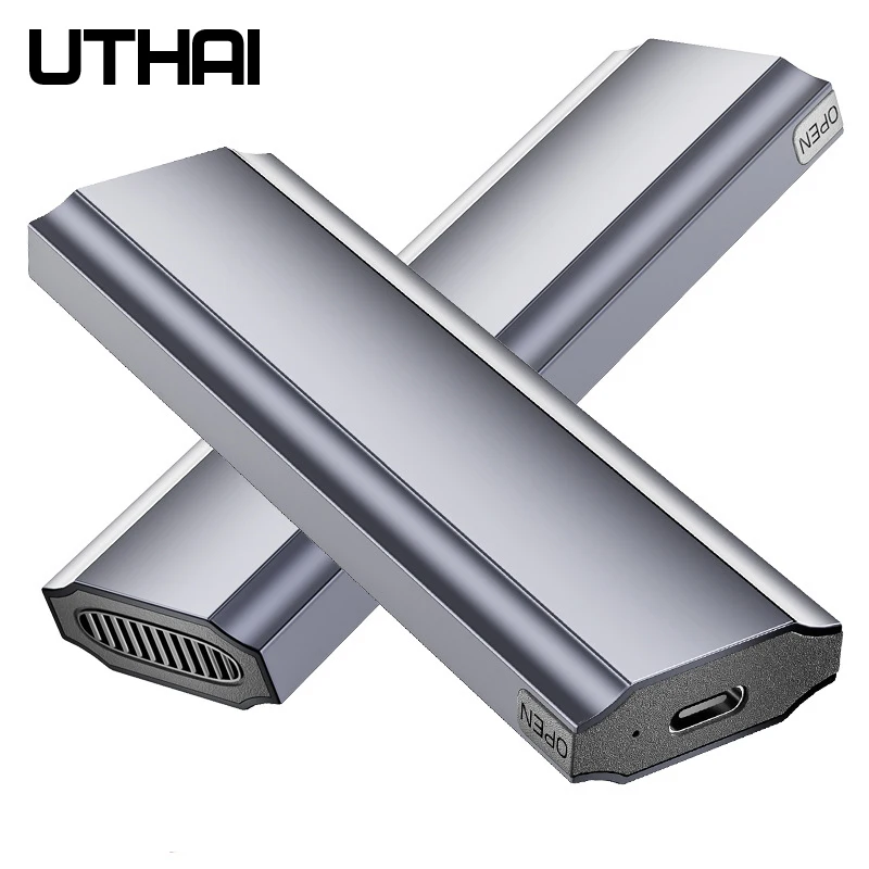 UTHAI-M11 M.2 Gaming SSD Solid State Drive NGFF/NVMe 10G/5G Typ-C 3.1 Externes Festplattengehäuse für Reisende Image