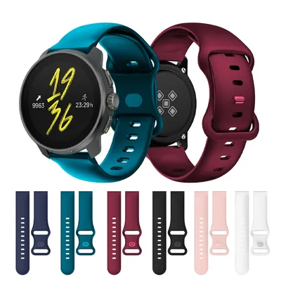 20 mm 22 mm weiches Silikonarmband für SUUNTO 9 PEAK Pro/5 PEAK/VERTICAL Band SUUNTO 3 Fitness Image