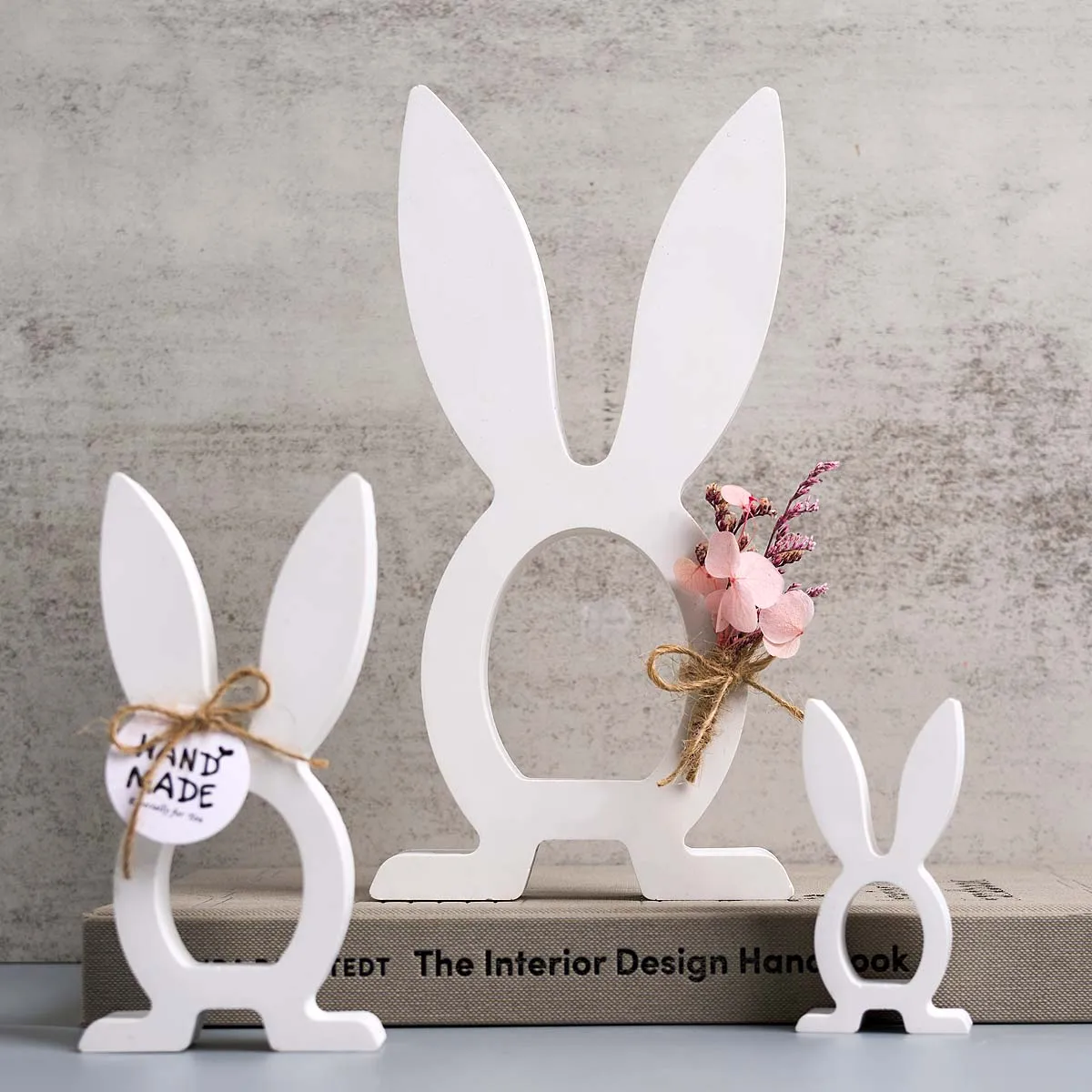 3D Kaninchen Silikon Kerze Form DIY Osterhase Teelicht Kerzenhalter Gussformen Seife Gips Harz Handwerk Machen Wohnkultur Image