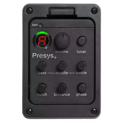 201 Piezo-Tonabnehmer, Vorverstärker für Akustikgitarre, 4-Band-Tonabnehmer für Akustikgitarre, EQ-Tuner, Mikrofonmischung, Vorverstärker für Fishman Presys+