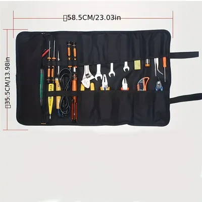 Rollen werkzeug Kit Elektro werkzeuge Einsatz Tasche Leinwand Oxford Werkzeug tasche Werkzeug tasche Hardware Werkzeug kasten