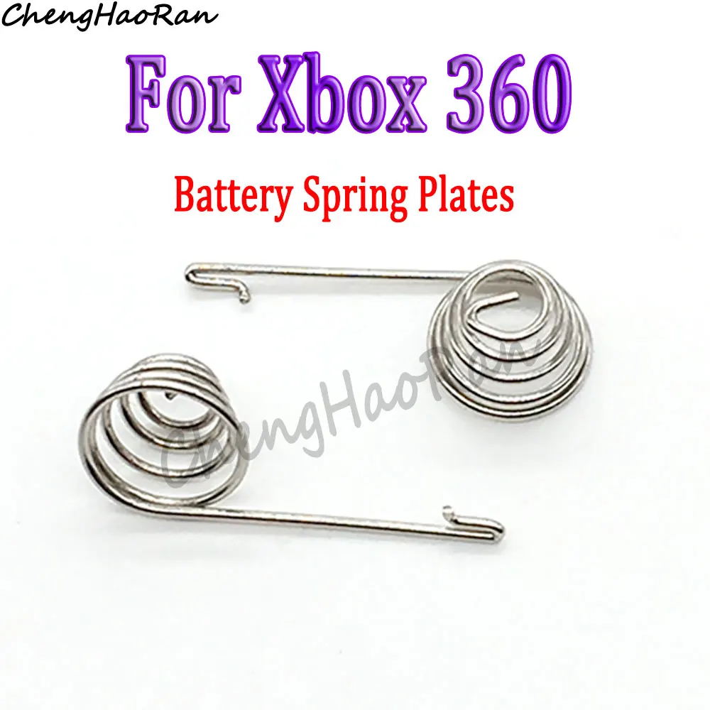 1 Paar hochwertige l r Batterie federn für Xbox360 Wireless Controller Batterie tabletten leitfähige Sprin Ersatzteile Image