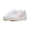 Sneaker PUMA "CARINA STREET LUX CRAFTED FLOWERS", Gr. 38, rosa (puma weiß, rose quartz), Synthetik, sportlich, Schuhe
