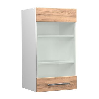 Küchenglasschrank Fame-Line, Goldkraft Eiche, 40 cm Vicco Image