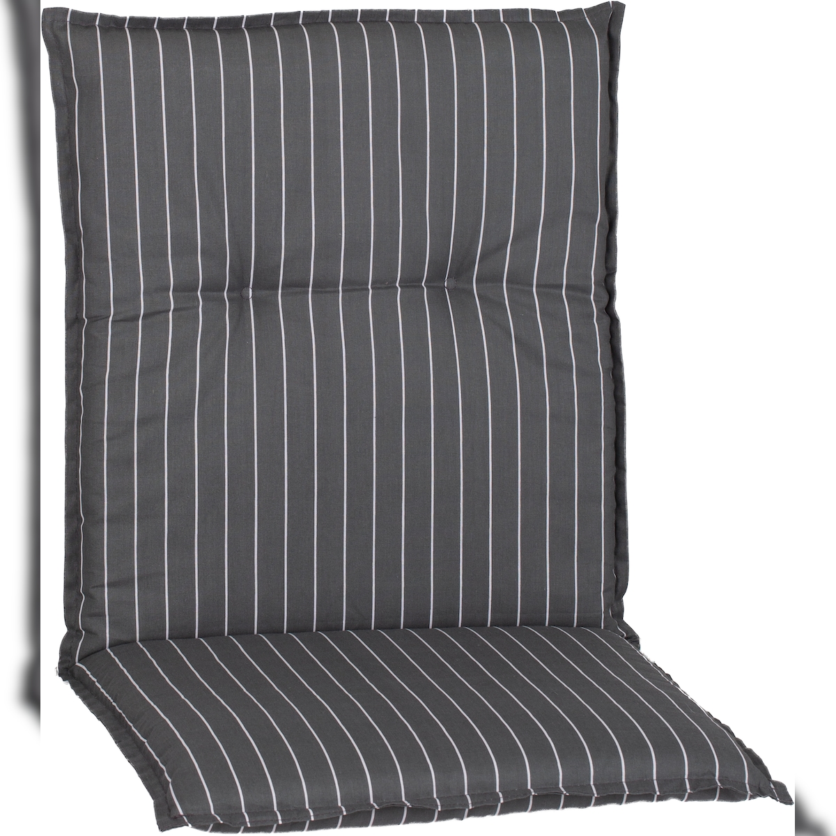 beo Belm M050 - Niederlehner - graues Polster mit weißen Streifen Image