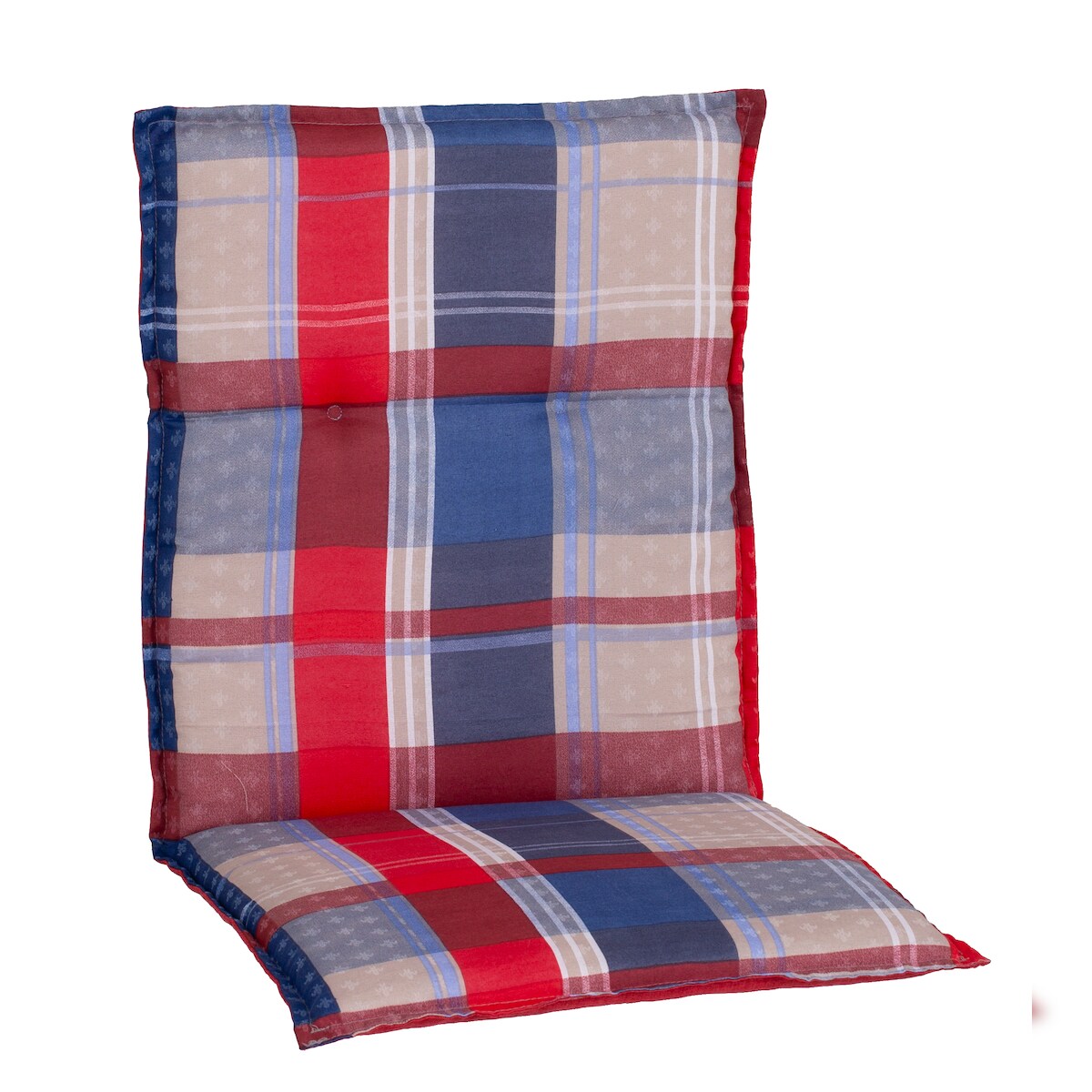 beo M407/MM19 Gold Coast Niedriglehner kariert rot und blau Image