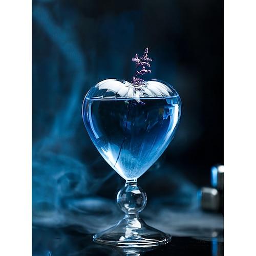 Cocktailglas aus klarem Glas, einzigartiges Weinglas mit Stiel, Champagnerglas für Zuhause, die Bar und den Kaltgetränkeladen