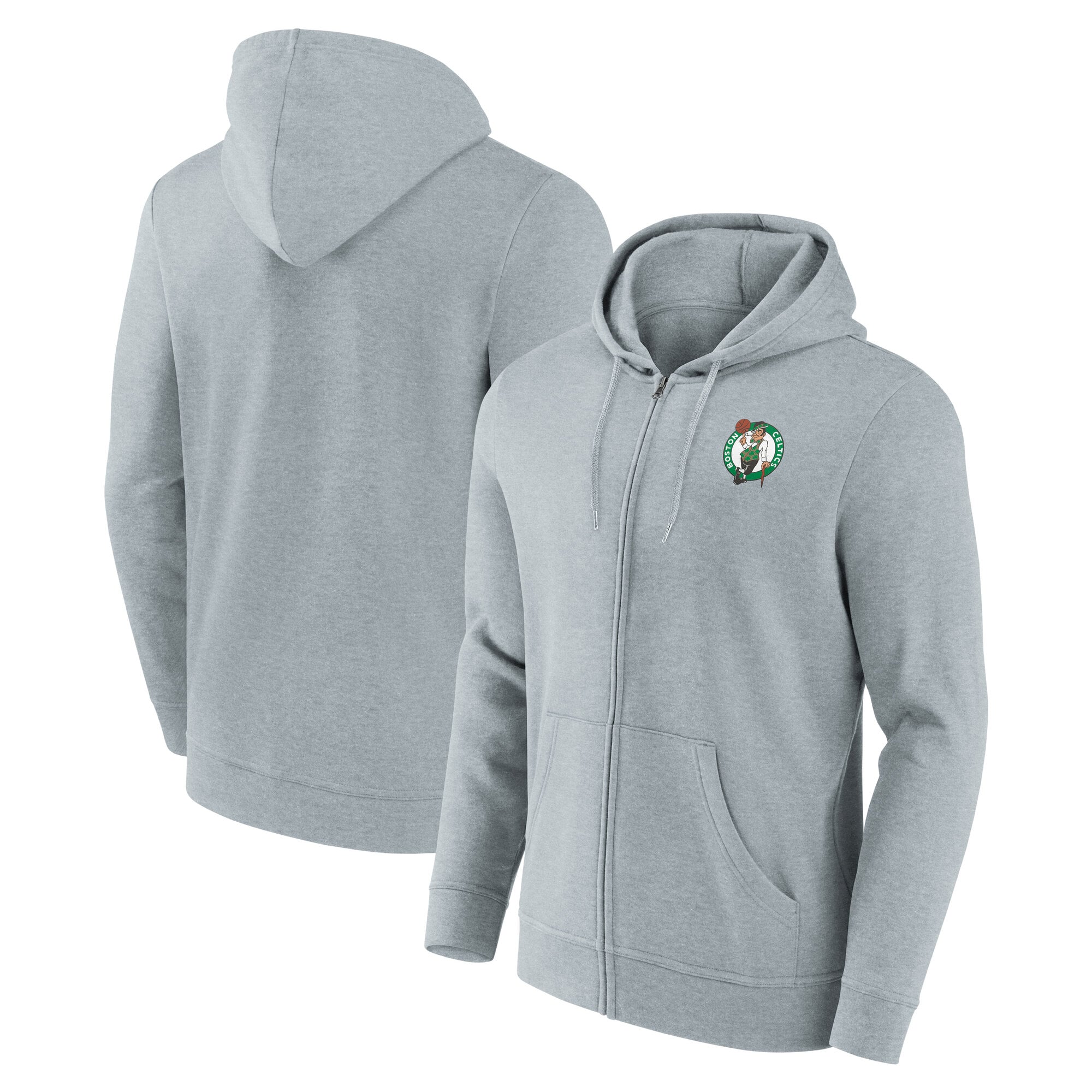 Boston Celtics Primary Logo Full Zip Hoodie – Herren