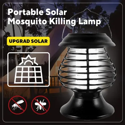 Solar Mosquito Trap Cordless Garden Light Portable Non-Toxic Insect Killer Household Gadgets Light