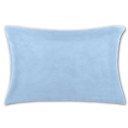 Bestlivings Kissenhülle Kuschel ca. 30 x 50cm hellblau - babyblau ohne Füllung Image