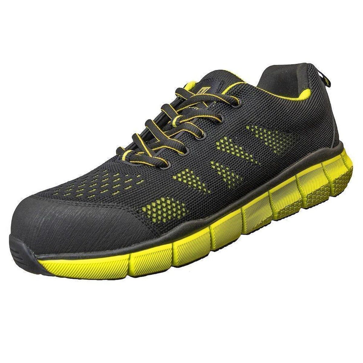 AS Arbeitsschutz S1P Sicherheitshalbschuhe Nitras Sonic Step Gr. 37 lime strapazierfähiges Textil Image