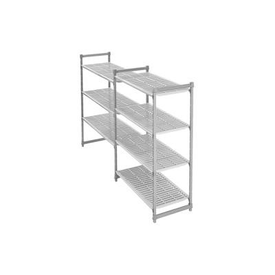 cookmax Kunststoff-Anbauregal 4 geschlitzte Auflagen 910 x 540 x 1830 mm Image