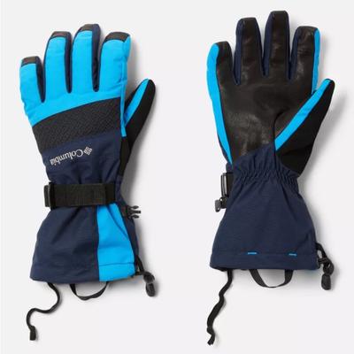 Columbia Accessories | Columbia Waterproof Mens Thermal Ski Two-Tone Winter Gloves | Color: Black/Blue | Size: Men’s Large