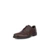 Schnürschuh ECCO "Helsinki 2", Herren, Gr. 43, braun (mokka), Nubukleder, elegant, Schuhe, Freizeitschuh, Halbschuh, Schnürschuh mit herausnehmbarem Fußbett