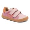 Klettschuh BISGAARD "barefoot ricco Weite: normal", Kinder, Gr. 30, pink (pink rosa), Leder, colorblocking, sportlich, Schuhe, Barfußschuh, Sneaker mit Lederfutter, Größenschablone zum Download