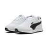 Sneaker PUMA "R78 LIGHTWIND", Gr. 42,5, schwarz-weiß (puma weiß, puma schwarz), Textil, mehrfarbig, sportlich, Schuhe
