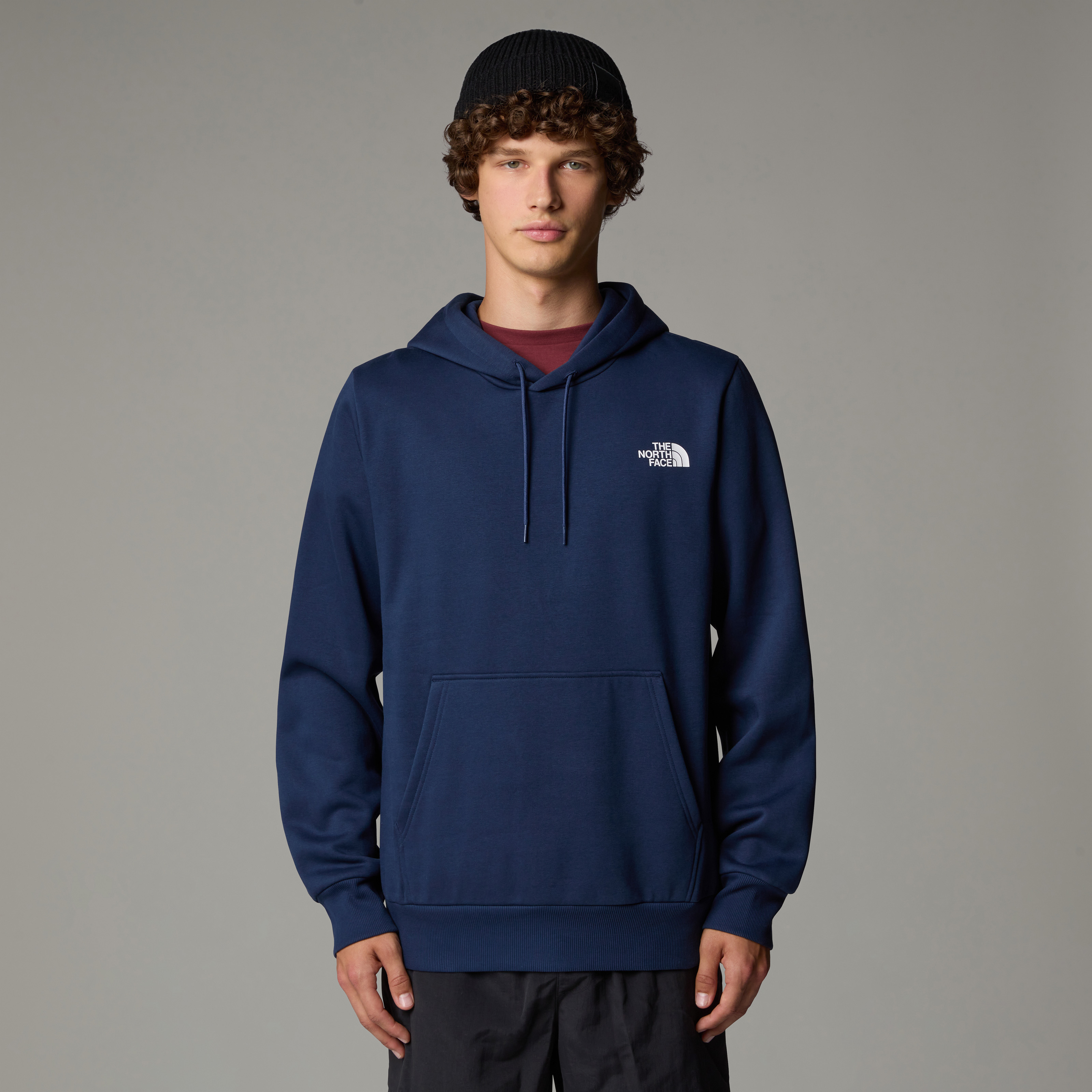Kapuzensweatshirt THE NORTH FACE "M SIMPLE DOME REGULAR HOODIE", Herren, Gr. L, blau (summit navy), Sweatware, Obermaterial: 68% Baumwolle, 32% Polyester, Rippbündchen, Sweatshirts, sportlicher Stil, für Sport- und Outdooraktivitäten, pflegeleicht
