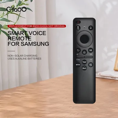 Neue BN59-01432A passend für Samsung Smart TV Batterie Fernbedienung Ersatz ohne Solar kompatibel mit Neo QLED 8K 4K Serie Image