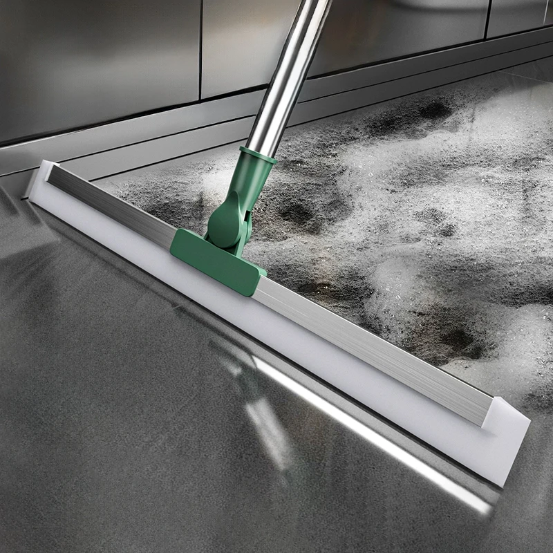 Magie Besen Kehr Pinsel Silikon Mopp Haushalt Boden Reinigung Rakel Wischer Tier Haar Staub Besen Haushalts Reinigung Werkzeuge Image