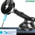UYUXIO Forte Magnete Senza Fili Adattatore Per Caricatore Del Telefono Per Auto 15W Cruscotto Parabrezza Supporto Del Telefono Per Auto per iPhone 16 15 14 Pro Max