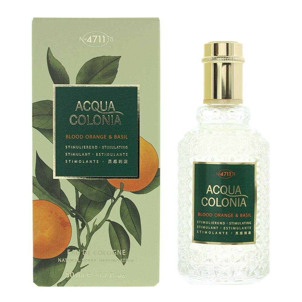 4711 Acqua Colonia Blood Orange & Basil Eau De Cologne 50ml Image