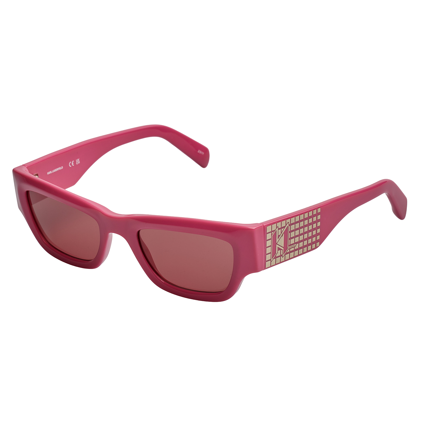 Rechteckige Sonnenbrille KL6141S Damen Image