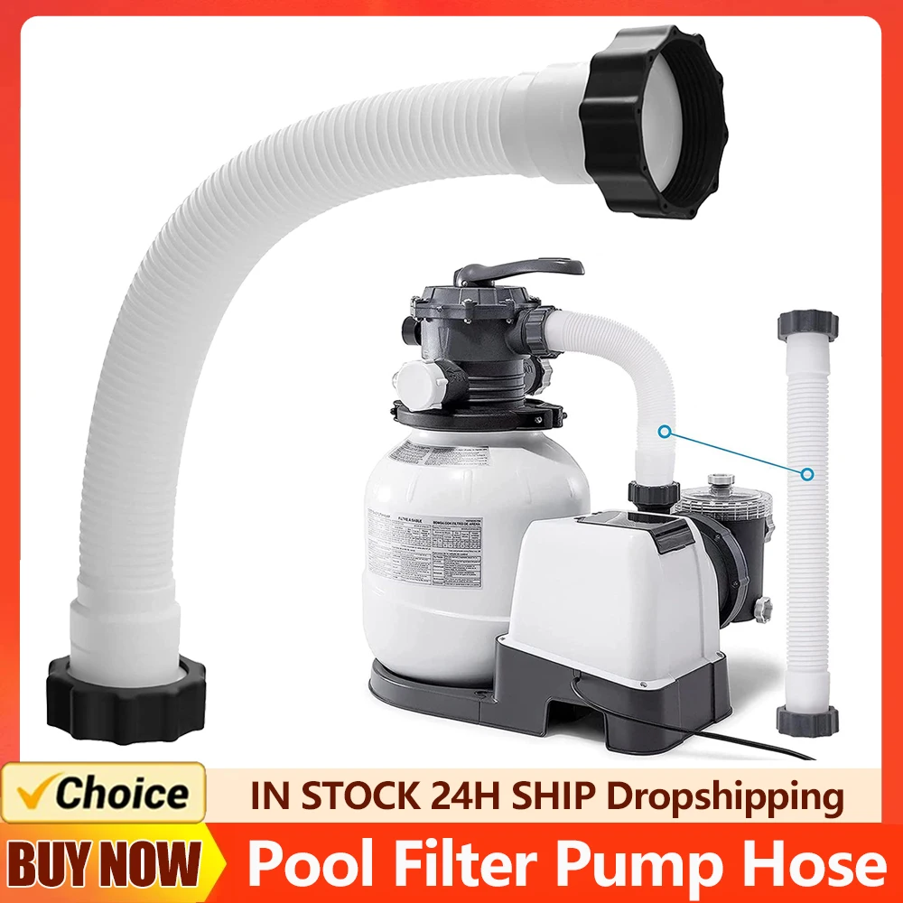 Tuyau de pompe de piscine pour filtre à sable Intex, tuyau d'interconnexion, systèmes d'eau salée, accessoires de piscine, 16 po, 11535