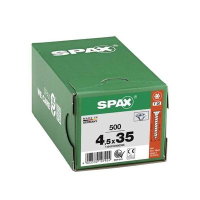 SPAX Universalschrauben T20 Senkkopf WIROX 4,5 x 35 mm 500 St.