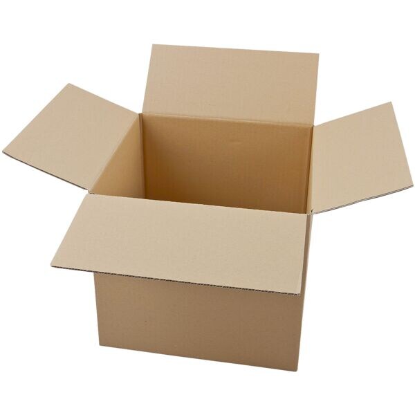 Nestler 20 Stück Steckfaltschachtel 29/33/31,7 cm braun, 29x31.7x33 cm