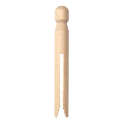 folia Retro Holzklammern »wood natural« 50 Stück braun