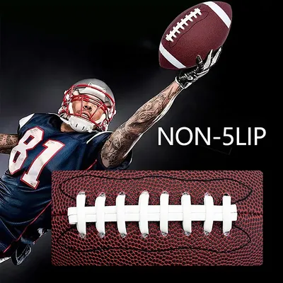American Football Soccer Rugby Association Footy Ball Standard Size 8.5inch Sports For Men Women