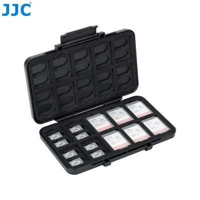 Large Capacity 60 Slots Memory Card Case for 20 SD and 40 MicroSD Compact SD SDHC SDXC TF Micro SD