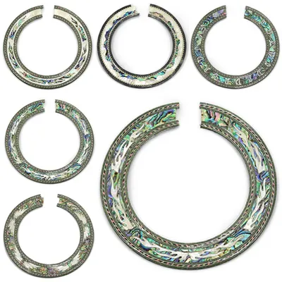 Real Abalone Colorful Shell Mosaic Guitar Circle Sound Hole For Classical Guitars Decal Accessories