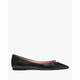 Kate Spade Womens Hallie Smooth Leather Flat - Black - Size UK 4.5 | Kate Spade Sale | Discount Designer Brands
