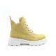 Heavenly Feet Clea Womens Lace Ankle Boots Mustard - Yellow - Size UK 5 | Heavenly Feet Sale | Discount Designer Brands