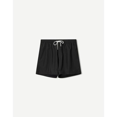 Bershka Plain Swimming Trunks Men Xl Black