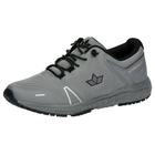Sneaker LICO "Freizeitschuh Basildon", Gr. 46, grau, Synthetik, Schuhe