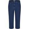 7/8-Hose KJBRAND "Betty", Damen, Gr. 44K (22), K-Gr, blau (denim stoned), Denim/Jeans, Obermaterial: 71% Baumwolle, 25% Polyester, 4% Elasthan, casual, regular fit 7/8-Länge, Hosen, in großen Größen