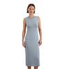 Jerseykleid MARC O'POLO "aus Organic-Cotton-TENCEL™ Modal", Damen, Gr. XXL, Normalgrößen, nordic sea, Obermaterial: 48% Modal, 47% Baumwolle, 5% Elasthan; Futter: 100% Nicht verfügbar, unifarben, figurbetont ca. Mitte Knie, Rundhals, ohne Ärmel,...
