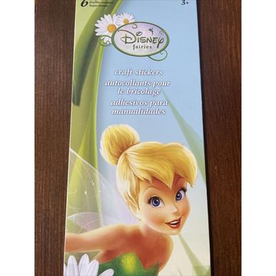 Disney Office | Disney Fairies Stickers 6 Unique Sheets Tinkerbell Craft Stickers Sandy Lion | Color: Blue | Size: Os