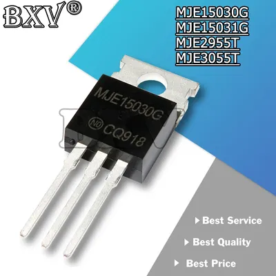 10pcs mje15030g mje15031g mje2955t mje3055t mje15030 mje15031 mje2955 mje3055 neu und original Image