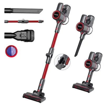 VacniQ N79 cordless vaccum cleaning, 220v, volatile brushes for carpets, hard floors and fad hair, Image