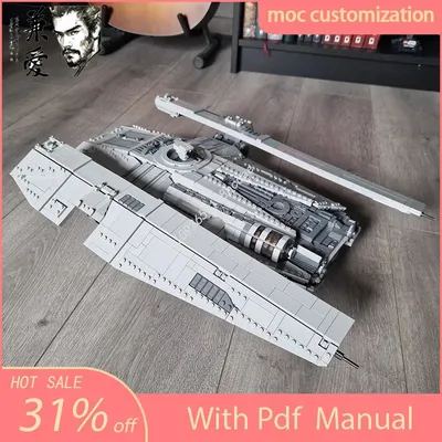NEUE 3013PCS MOC Star Battle Luthen's Fondor Haulcraft Andor Kreative Kinder Ziegel Spielzeug Geburtstag Gebäude urlaub Geschenk Blöcke Image
