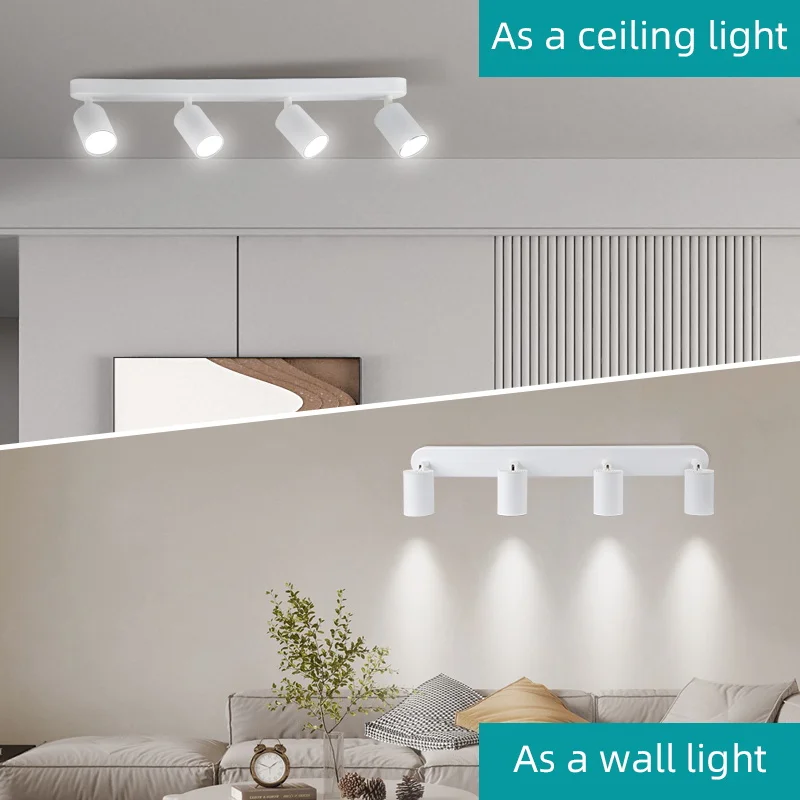 GU10 Spot Led Track Lichter Leuchte Einstellbare Winkel Hängen Spot Beleuchtung Innen für Wohnkultur Schlafzimmer Decke Led Track Licht