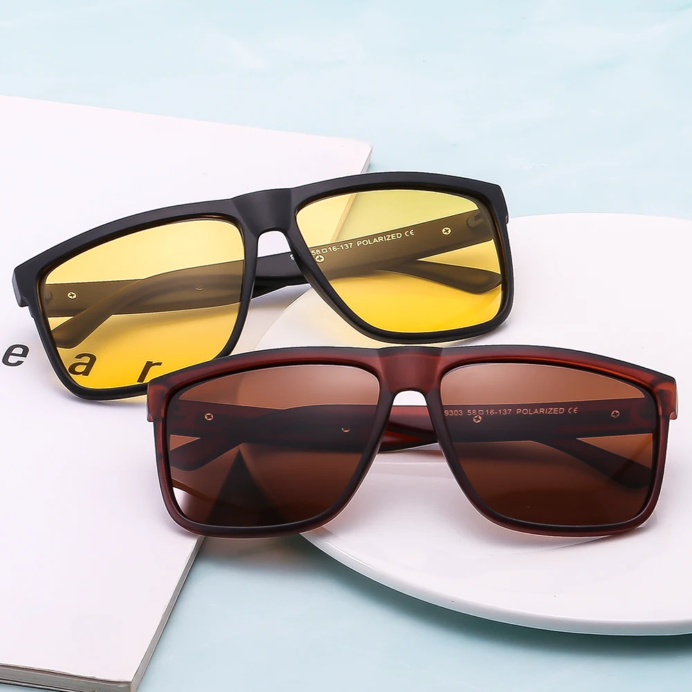 2 stücke Sets Polarisierte Sonnenbrille Radfahren Mode Sport Angeln Sonnenbrille Frauen Outdoor Radfahren Off Road Sonnenbrille Männer Unisex Image